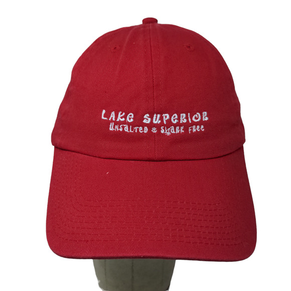 Blue 84 Men's Slideback Hat Lake Superior Embroidered Logo 100% Cotton - Picture 1 of 11